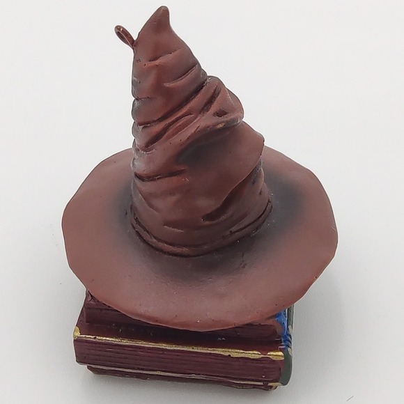 Harry Potter Sorting Hat Ornament Resin Hand Painted Magic School Books - Picture 5 of 10